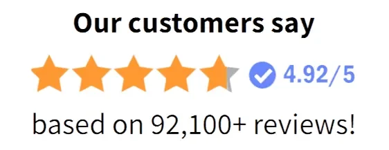 The five-star rating graphic used in Horsewood's own marketing material